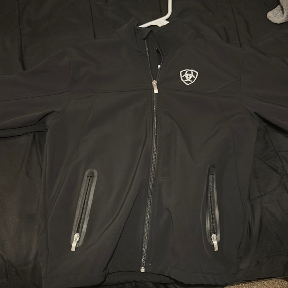 Ariat Men's Black Softshell Jacket - image 1